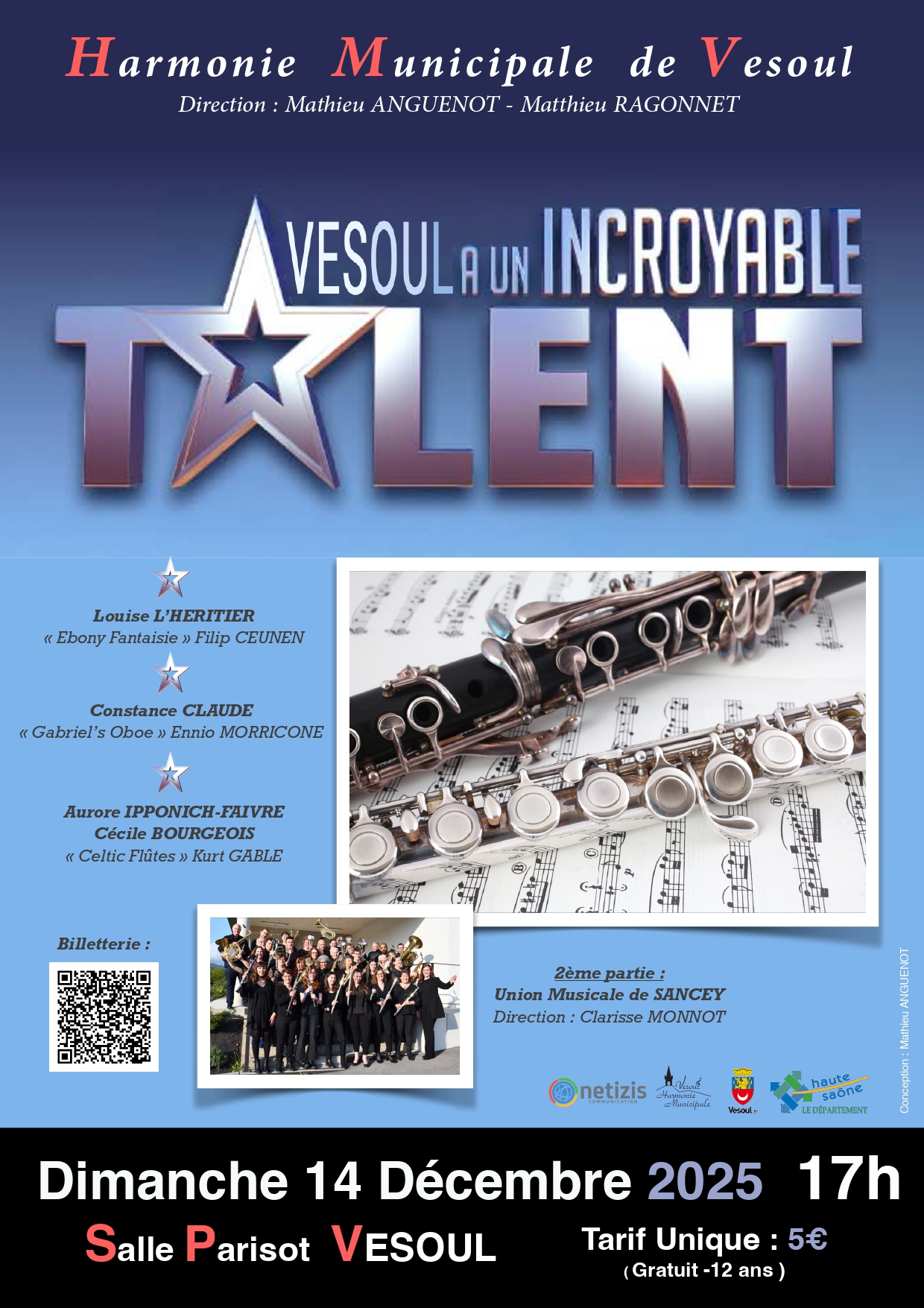 Concert du 14 décembre 2025